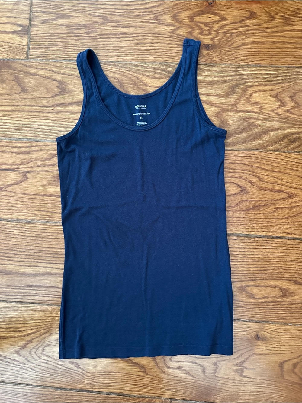 Sonoma Navy Tank Top